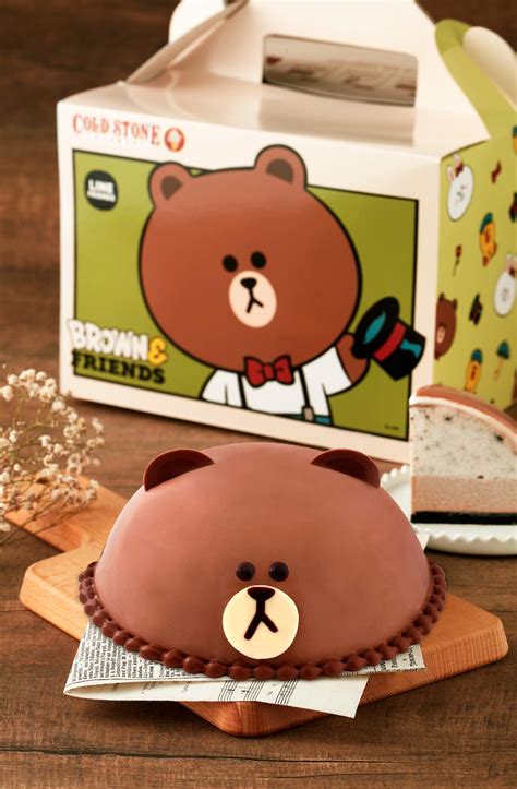 熊大變父親節蛋糕！COLD STONE推「熊大淇淋蛋糕」，巧克力冰淇淋＋OREO餅乾享88折優惠 | LINE購物
