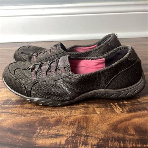 Skechers Gray Athletic Slip on Shoe Women's Size 9 - Gem