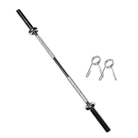 Buy Konark Fitness 4 Feet Straight Olympic Barbell/Rod (Bearing) Heavy ...