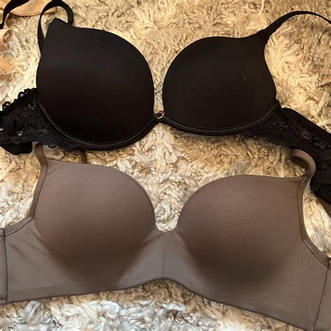 Bundle 34A bras Brown H&M Black primark #bras... - Depop