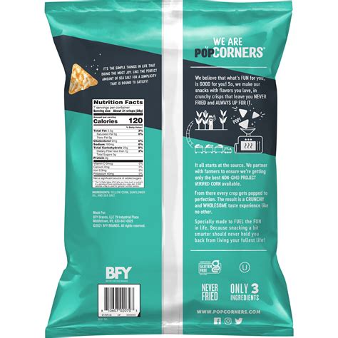Popcorners Nutritional Information | Besto Blog