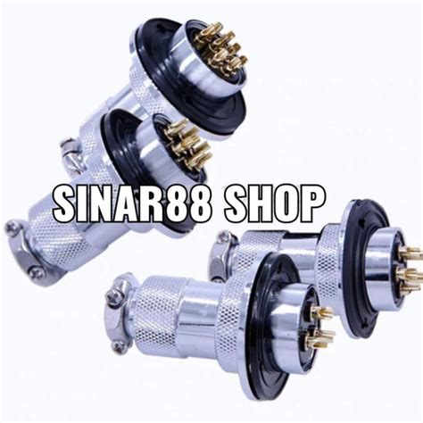 Jual CIRCULAR CB GX 25mm 25 mm 4pin 4 pin KONEKTOR BESAR AVIATION ...