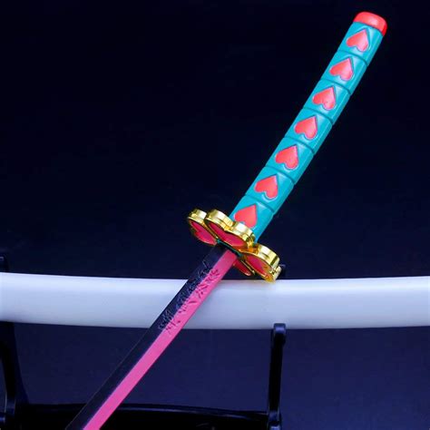 LONGHE Demon Slayer: Kimetsu No Yaiba Kanroji Mitsuri Sword Weapon ...