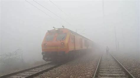 Delhi Weather Today: Several Delhi-Bound Trains Delayed As Dense Fog ...