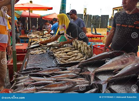 Pacific Ocean Fish Market editorial image. Image of coast - 219190465