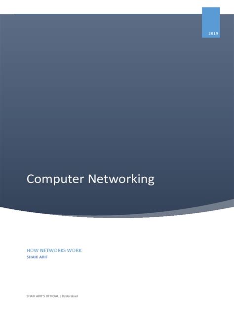 Computer Networking Basics PDF 的图像结果
