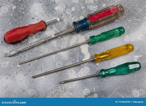 Different Types of Flat, Phillips, Short, Large, Long, Insulated ...