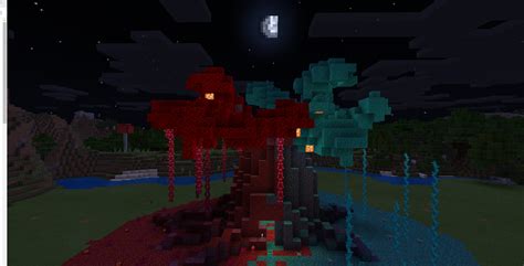 Image result for Minecraft Nether Tree Design