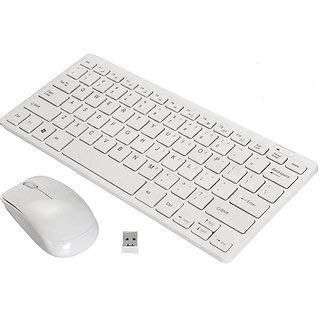 Universal Wireless Keyboard Dock With Mouse For Pc /laptop, White ...