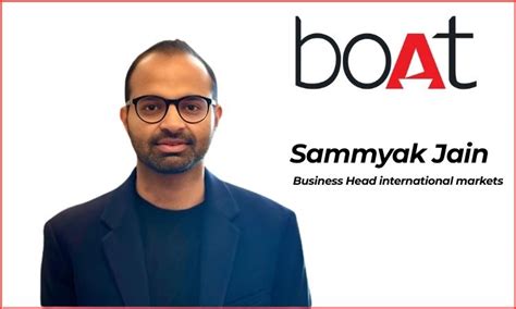Sammyak Jain boAt Global Expansion Strategy Announced
