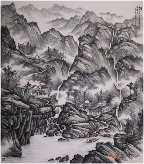 中国山水画的自然之美 易从字画商城带您欣赏 - 家居装修知识网