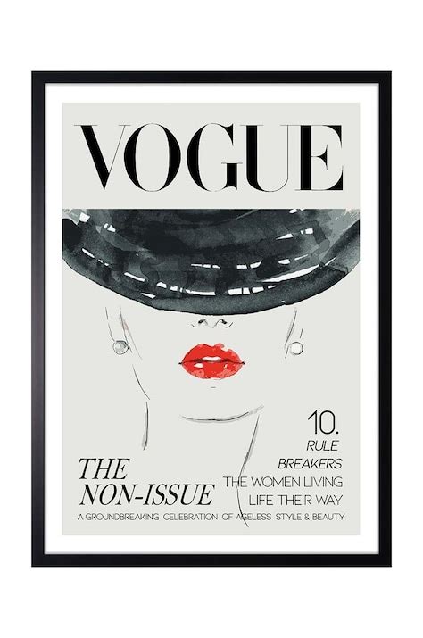 Dekoracja ścienna na papierze w ramie 50x70 cm | Answear.com