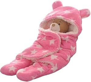 Buy Cutieco Luxury Series Super Soft Fabric Baby Wrapper, Pink Online ...