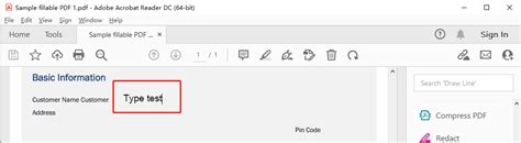 How to Type On PDF Form 的图像结果