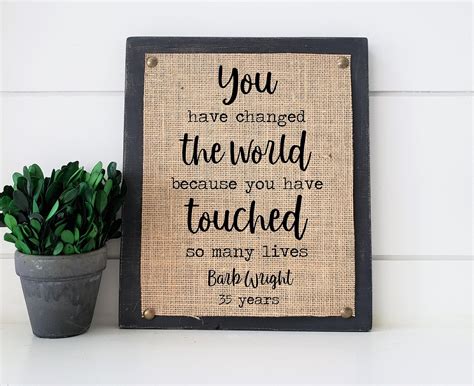 Teacher retirement gift retirement plaque teacher retirement gifts gift ...