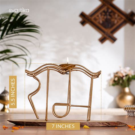 Shop Pooja Products Online | Brass Diyas & Thali Sets