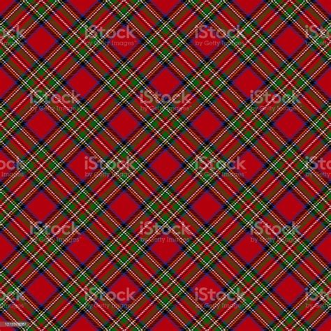 Royal Stewart Modern Tartan Seamless Pattern Stock Illustration ...