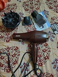AGARO HD-1120 2000W AC Professional Hair Dryer with Comb, Concentrator ...