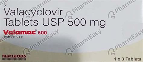 Buy Valavir 500 MG Tablet (3) Online at Flat 15% OFF | PharmEasy