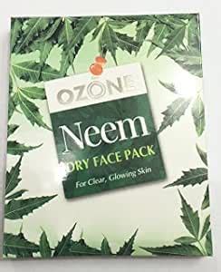 Ozone Neem Dry Face Pack 25GM - Helps to Reduces Acne & Pimple | Suits ...