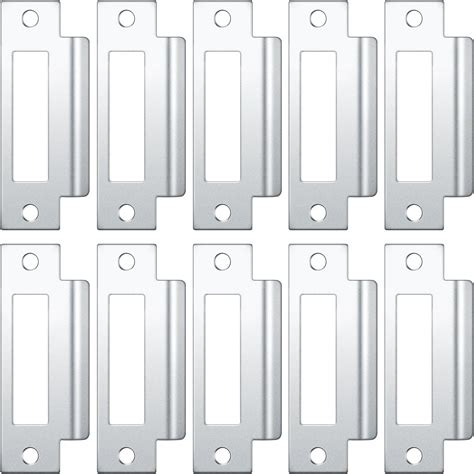 Tandefio 4-7/8" Mortise Lock Strike Plate Universal Door Strike Plate T ...