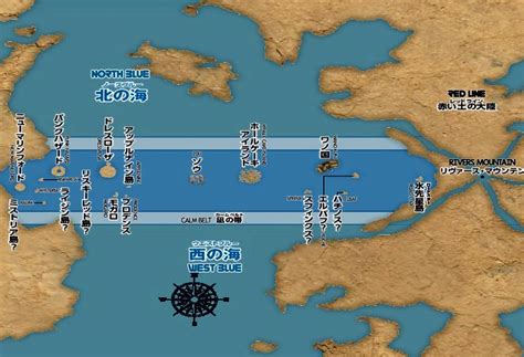 One Piece New World Map