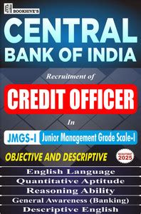 Central Bank of India Credit Officer in JMGS I 2025 (Set of 5 Books ...