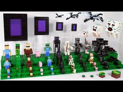 LEGO Minecraft Mobs: My Display | Lego minecraft, Minecraft mobs, Custom lego