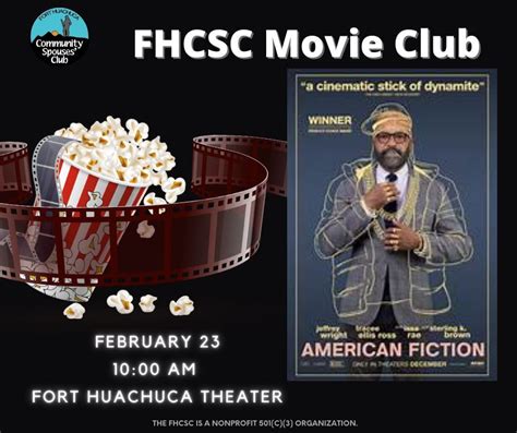 FHCSC Movie Club, Cochise Theater Fort Huachuca, 23 February 2024 ...