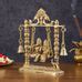 Buy Pure Brass Radha Krishna Swing Idol - 10" Height - Budhshiv.com