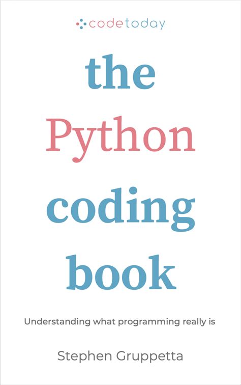 Image result for The Python Coding Book Book