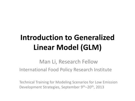 Generalized linear model Introduction 的图像结果