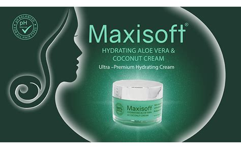 Maxisoft Hydrating Aloe Vera & Coconut Cream | Deep Moisturization ...