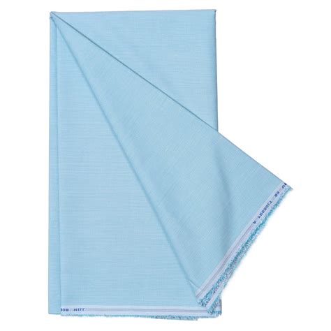 Sea Green Micro Chex Men's Cotton Unstitched Uniform Shirt Fabrics ...