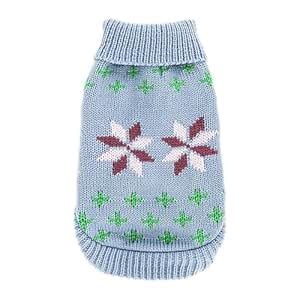 Lulala Turtleneck Dog Sweater - Winter Coat Apparel Classic Cable Knit ...