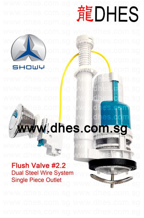 Jual Diskon Showy Toilet Cistern Tandas AntiSyphon Fill Valve And Dual ...