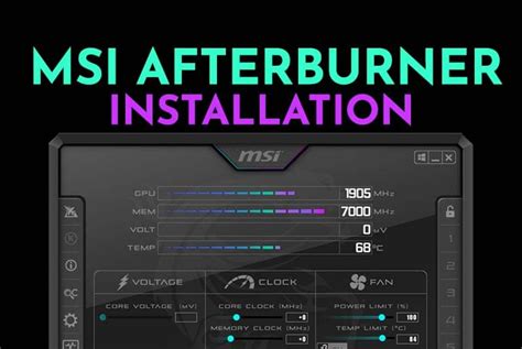 How To Use Afterburner : It gives you a detailed overview of various ...