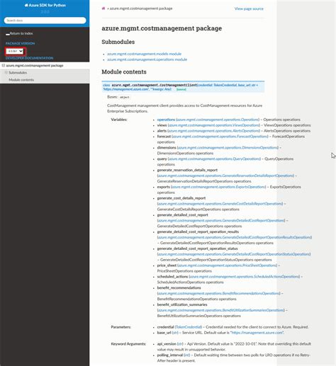 Image result for Azure Cost Client Query Usage Python Example