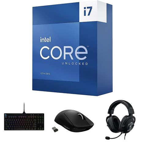 Amazon.in: Buy Intel Core i7-13700K Desktop Processor + Logitech G PRO ...
