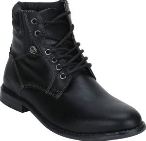 Ozark By Red Tape Biker Boots For Men - Buy Ozark By Red Tape Biker ...