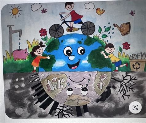 Pin by ELY DE ROSE on ed. ambientale | Art drawings for kids, Drawing ...