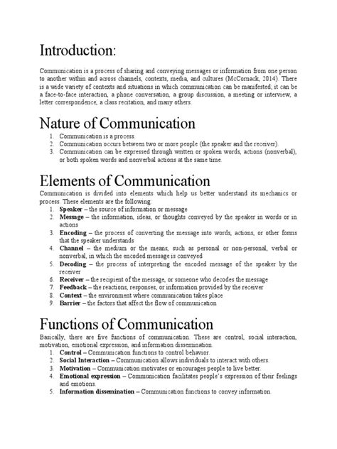 Image result for Introduction to Communication PDF
