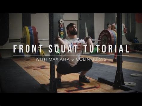 Image result for Front Squat Tutorial