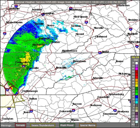 Summary of the 27 April 2011 tornado outbreak across east Tennessee and ...