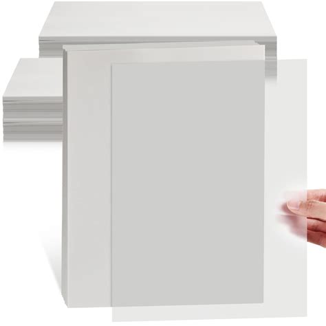 Buy 300 Sheets Vellum Paper 8.5 x 11 Inches Translucent Printable for ...