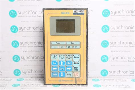 VENTOMATIC ELECTRONIC WEIGHING UNIT EWU-010… Repair India | Synchronics