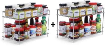 Somkala Containers Kitchen Rack Steel presents a combo pack of ...