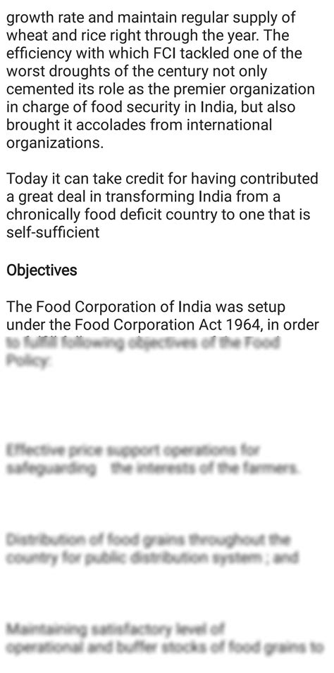 SOLUTION: What is fci - Studypool