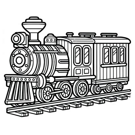 Printable Coloring Pages Of Trains [2025]