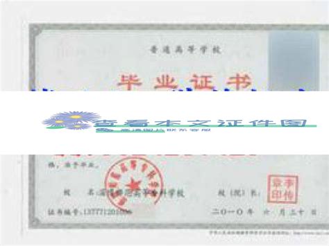 1999年淄博中专毕业证 - 毕业证样本网